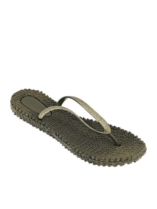 Ilse Jacobsen Flip Flops Khaki