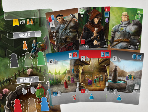 Game Expansion Paladins Of The West Kingdom City Of Crowns for 1-4 Players 12+ Years Old (EN) Renegade Game Studios