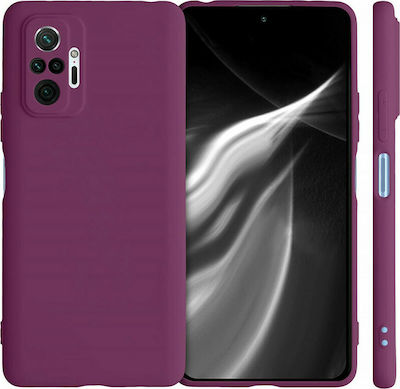 KWmobile Coperta din spate Silicon Violet (Redmi Note 10 Pro) 54551.197