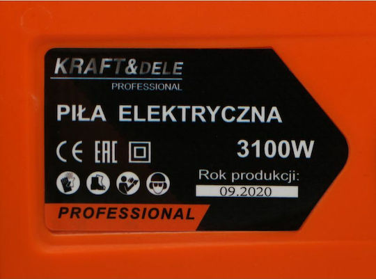 Kraft & Dele Electric Chainsaw 5.6kg with Blade 40cm