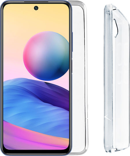 Volte-Tel Slimcolor Air Задна корица Силикон Прозрачен (Redmi Note 10 5G / Poco M3 Pro)