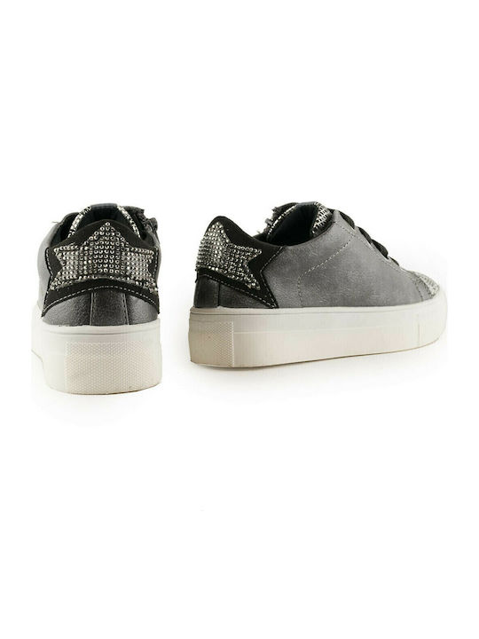 3002 Παιδικά Sneakers Μαύρα