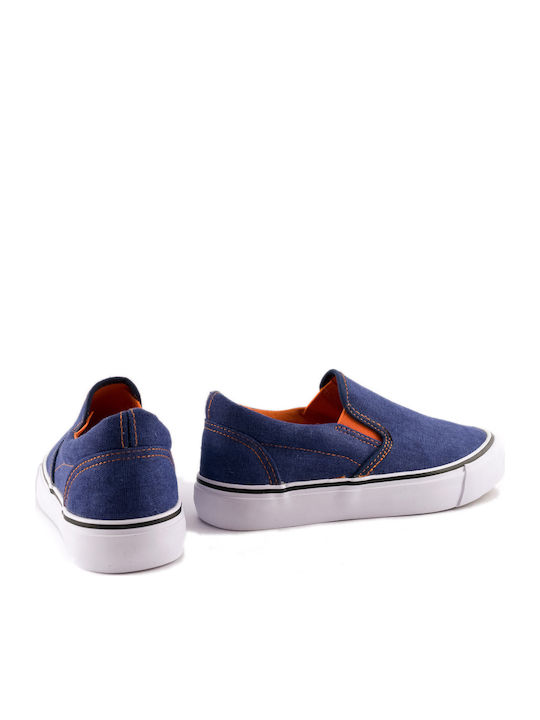 Подкатегория "Детски еспадрили" Slip-On Син 02-076