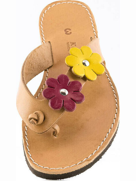 Kids' Flip Flops Beige