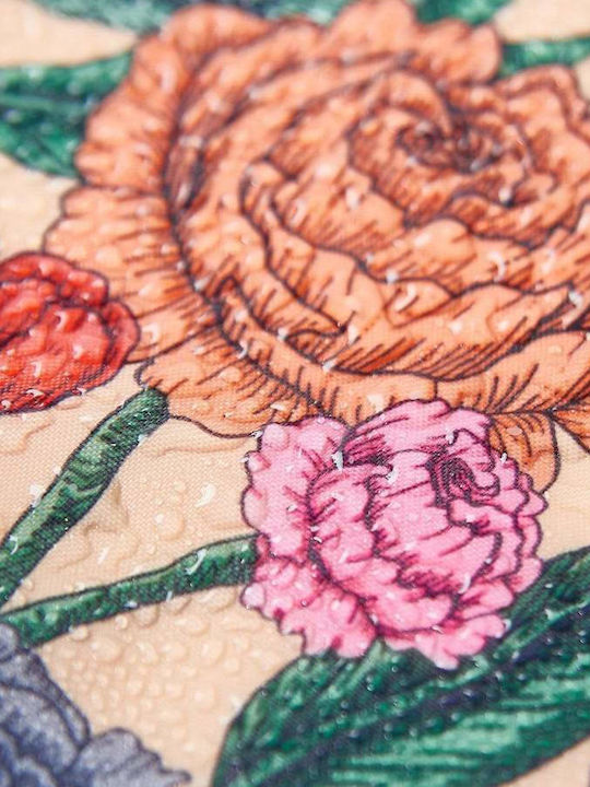 Eco Chic Peonies Stoff Einkaufstasche