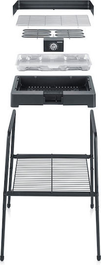 Severin With Legs Electric Grill Grill 2200W with Adjustable Thermostat 44.5cmx26cmcm