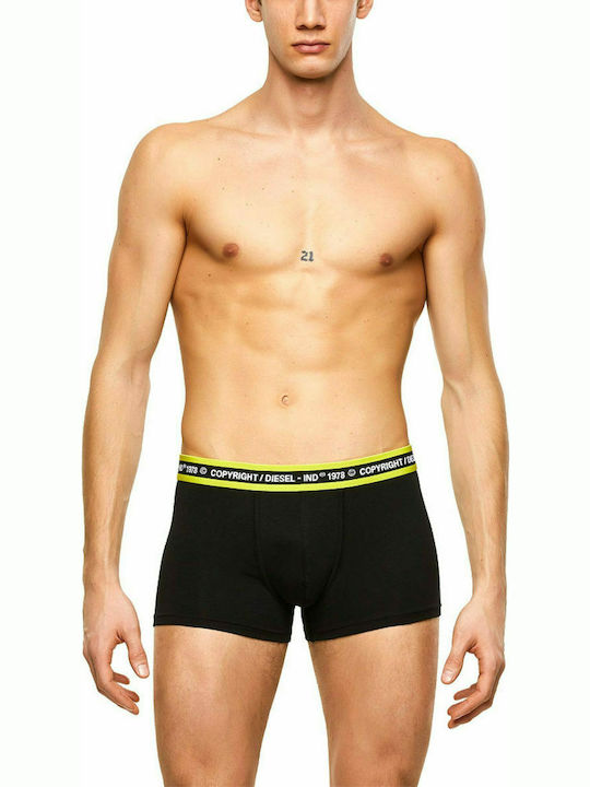 Diesel Herren Boxershorts Schwarz 3Packung