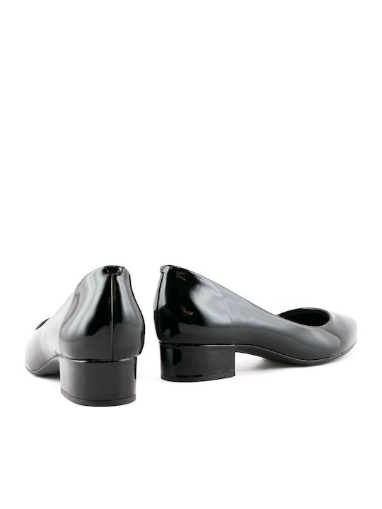 4244-100 Pantofi cu toc Negre