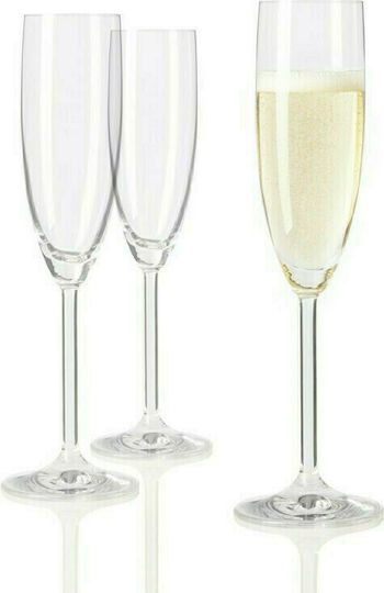 Leonardo Daily Glass Champagne made of Glass Goblet 215ml