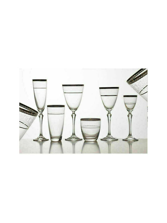 Bohemia Elisabeth Set of Glasses Water made of Crystal 350ml 6pcs