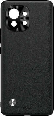 Baseus Alloy Leather Back Μαύρο (Xiaomi Mi 11)