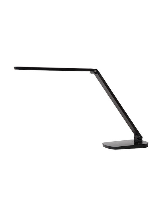 Lucide Lightning LED Office Lamp Foldable in Black Color