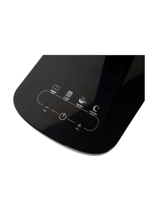 Lucide Lightning LED Office Lamp Foldable in Black Color