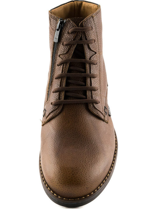 901 Leather Brown Men's Boots