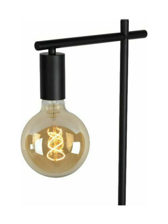 Lucide Lightning Vintage Φωτιστικό Δαπέδου Υ152xΜ25εκ. με Ντουί για Λαμπτήρα E27 Μαύρο