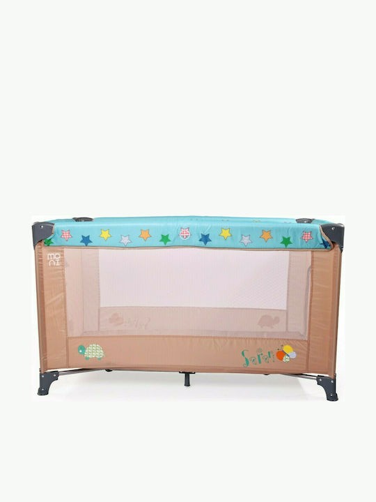 Moni Safari Playpen Brown 125x65cm