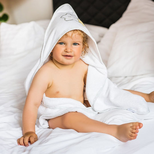 Babyono Детска Худи-Мантия с Качулка 100x100 см Babyono Детска Худи-Мантия с Качулка 100x100 см