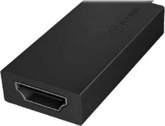 Icy Box Convertor DisplayPort masculin în HDMI feminin 1buc IB-AC508A