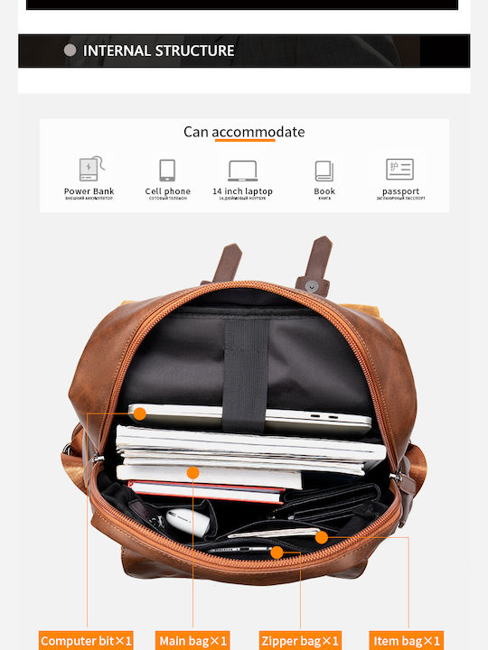 Cardinal Backpack 12lt Coffee