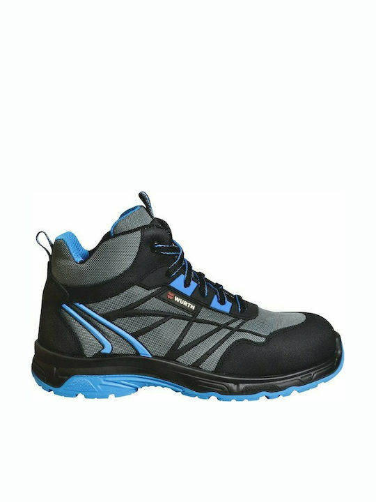 Wurth Apollon Waterproof Boots Safety Black S3 with Certification SRC