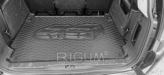 Rigum Πατάκι Πορτμπαγκάζ Τύπου Σκαφάκι για Peugeot 5008 Citroen C4 Grand Picasso Μαύρο