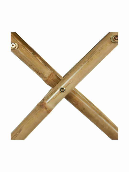 Regiestuhl Bamboo Red 2Stück 60x45x88εκ.