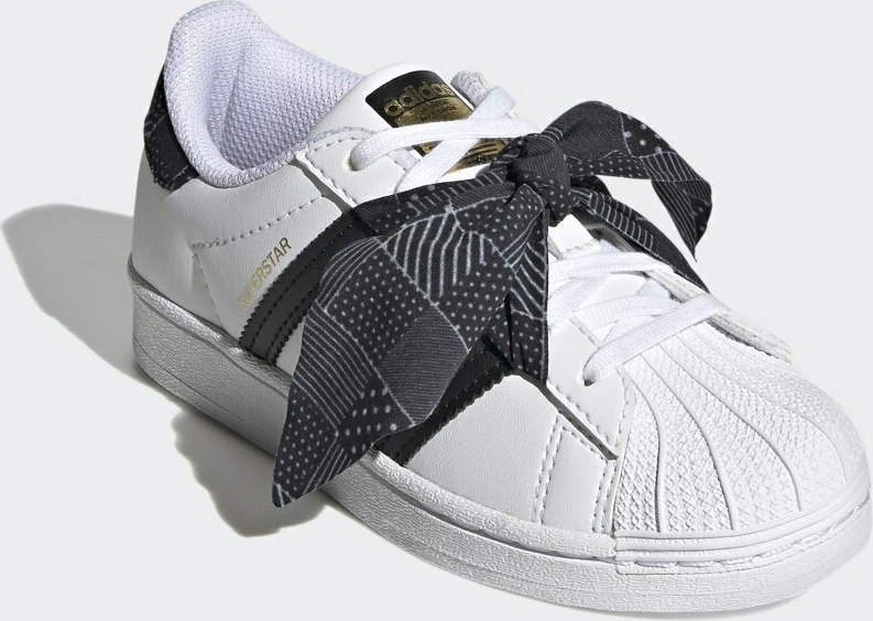 Adidas Παιδικό Sneaker Superstar C Λευκό Q47379 | Skroutz.gr
