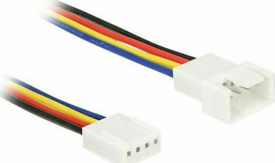 DeLock 4-Pin pwm - 4-Pin pwm Kabel 0.3m Rot (85361)