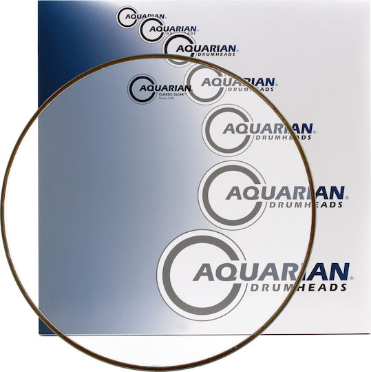 Aquarian Classic Clear Snare Дърмо за Барабани 13"