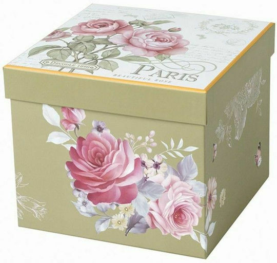 Καρβούνης Floral Paris Roses Κούπα από Πορσελάνη Πολύχρωμη