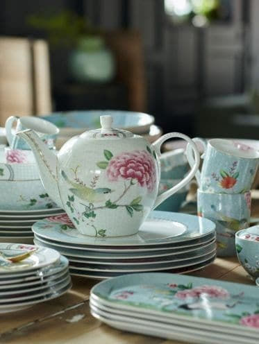PiP Studio Blushing Birds Πιάτο Γλυκού από Πορσελάνη v με Διάμετρο 21cm