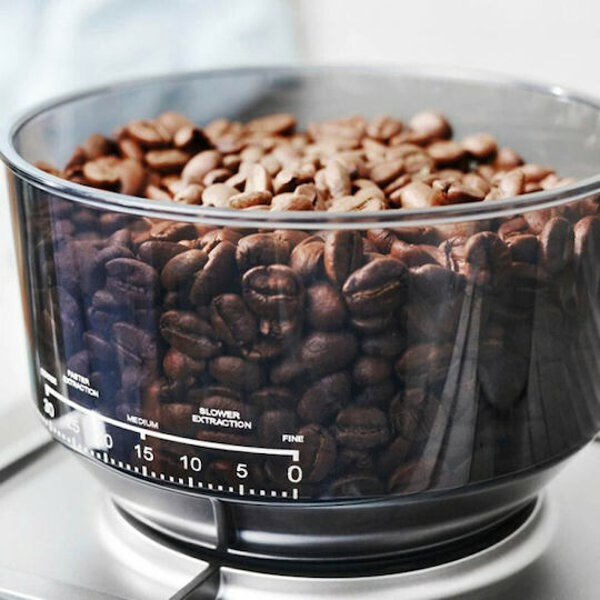 Gastroback Design Espresso Barista Pro Automat Espressoare 1550W Presiune 15bar cu Râșniță Argintiu 42616
