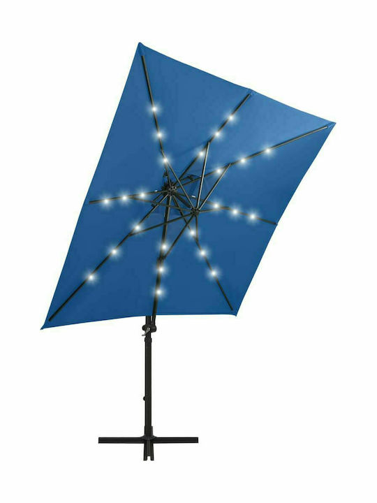 Hanging Circular Aluminum Blue Parasol Φ2.5m