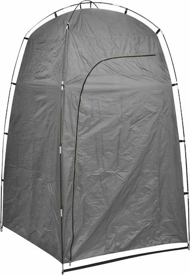 vidaXL Summer Camping Tent Toilet Grey 130x130x210cm