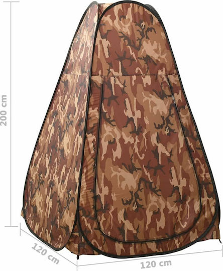vidaXL Σκηνή Camping Pop Up για 1 Άτομο 120x120x200εκ.