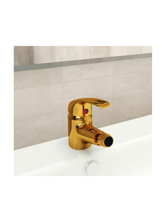 vidaXL Bidet Faucet Gold