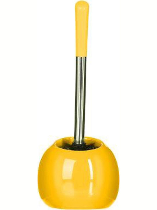 Aria Trade 100143 Ceramic Toilet Brush Yellow