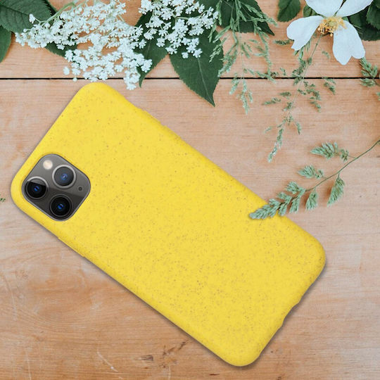 Kalibri Eco-Friendly Natural Wheat Back Cover Plastic Yellow (iPhone 11 Pro Max)