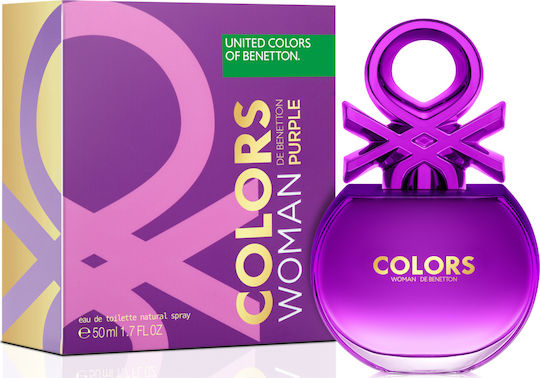 Benetton Colors de Benetton Purple Eau de Toilette 50ml