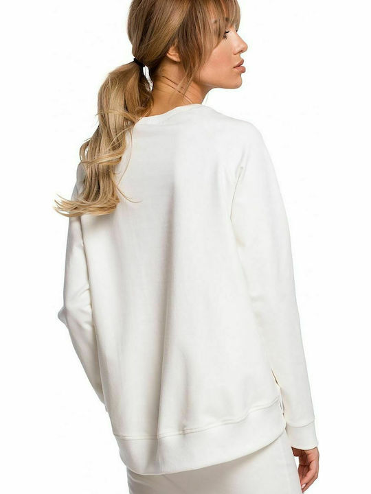 MOE M492 Women's Sweatshirt White MOE492