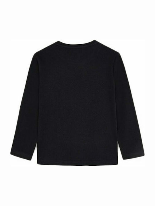 Mayoral Kids Blouse Long Sleeve Black