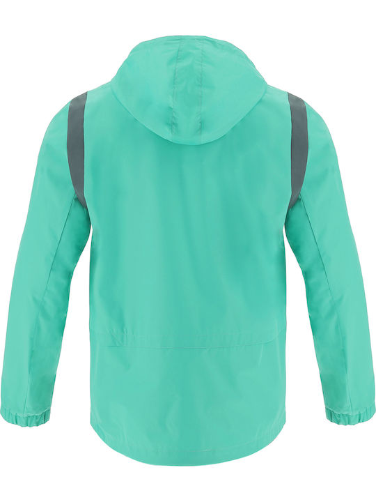 Macron Saransk Winter Jacket Windproof Turquoise