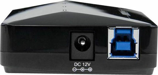 StarTech 4 Port USB 3.0 Hub with USB-A Connection Ethernet