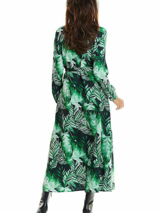 Awama Maxi Shirt Dress Dress Green