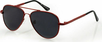 Frog Optical K Aviator Kinder-Sonnenbrillen Red Polarisiert