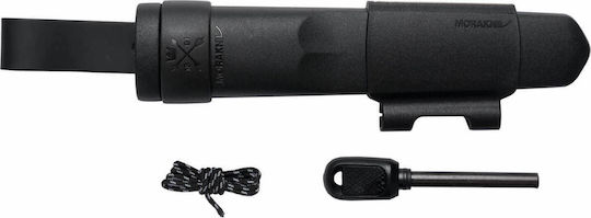 Morakniv Garberg SchwarzBlade (C) Überleben Set Messer Schwarz mit Lederhülle