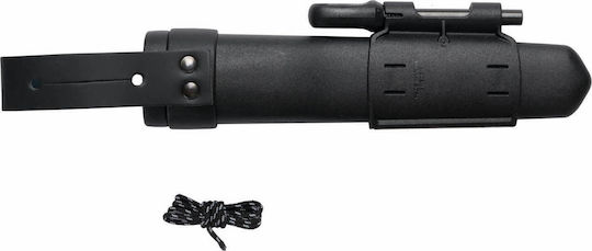 Morakniv Garberg SchwarzBlade (C) Überleben Set Messer Schwarz mit Lederhülle