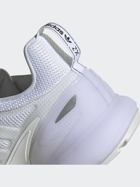 ZX 2K Boost 2.0 Adidași Pentru Bărbați Alb Cenușiu / Negru Core