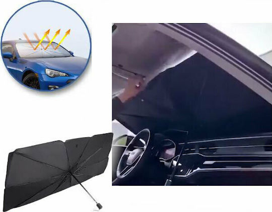 Internal Car Windshield Sunshade Umbrella 130x80cm