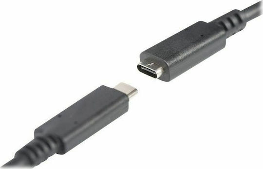 Digitus USB 2.0 USB-C Male To USB-C 100W PD Cable Black 1.5m AK-300210-015-S